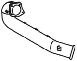 21656 DINEX Труба выхлопного газа 21656 DINEX Труба выхлопного газа