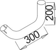 52261 DINEX Труба выхлопного газа 52261 DINEX Труба выхлопного газа