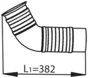 53254 DINEX Труба выхлопного газа 53254 DINEX Труба выхлопного газа