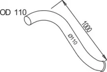 68647 DINEX Труба выхлопного газа 68647 DINEX Труба выхлопного газа