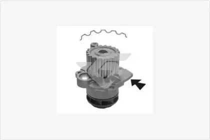 WP57 HUTCHINSON Водяной насос WP57 HUTCHINSON Водяной насос