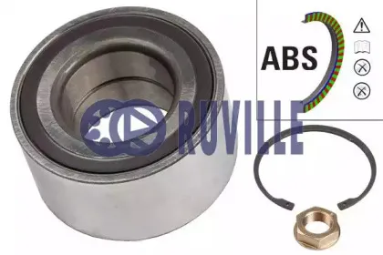 6638 RUVILLE Комплект подшипника ступицы колеса 6638 RUVILLE Комплект подшипника ступицы колеса