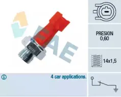 12431 FAE Датчик давления масла 12431 FAE Датчик давления масла