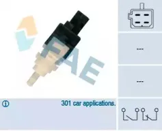 24413 FAE Выключатель фонаря сигнала торможения 24413 FAE Выключатель фонаря сигнала торможения