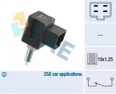 24545 FAE Выключатель, привод сцепления (Tempomat) 24545 FAE Выключатель, привод сцепления (Tempomat)