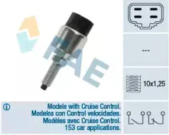 24600 FAE Выключатель фонаря сигнала торможения 24600 FAE Выключатель фонаря сигнала торможения