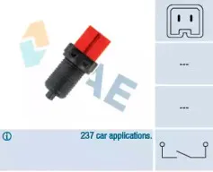 24885 FAE Выключатель фонаря сигнала торможения 24885 FAE Выключатель фонаря сигнала торможения