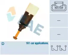 24898 FAE Выключатель фонаря сигнала торможения 24898 FAE Выключатель фонаря сигнала торможения