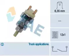 25140 FAE Выключатель фонаря сигнала торможения 25140 FAE Выключатель фонаря сигнала торможения