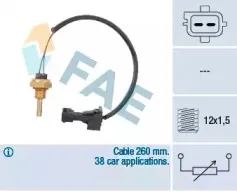 32740 FAE Датчик, температура охлаждающей жидкости 32740 FAE Датчик, температура охлаждающей жидкости