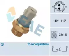 37700 FAE Термовыключатель, вентилятор радиатора 37700 FAE Термовыключатель, вентилятор радиатора