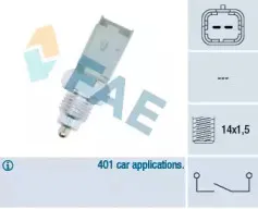 40491 FAE Выключатель, фара заднего хода 40491 FAE Выключатель, фара заднего хода