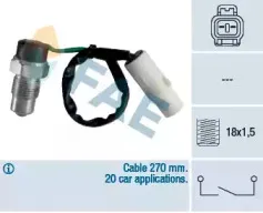 40845 FAE Выключатель, фара заднего хода 40845 FAE Выключатель, фара заднего хода