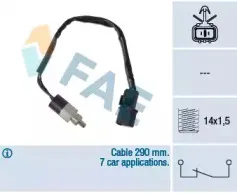 41247 FAE Выключатель, фара заднего хода 41247 FAE Выключатель, фара заднего хода