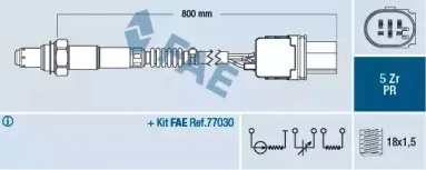 75051 FAE Лямбда-зонд 75051 FAE Лямбда-зонд