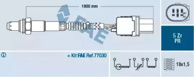 75054 FAE Лямбда-зонд 75054 FAE Лямбда-зонд