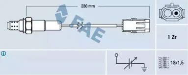 77103 FAE Лямбда-зонд 77103 FAE Лямбда-зонд