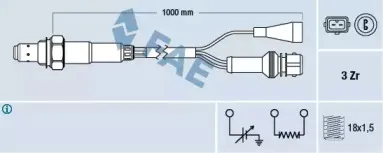 77107 FAE Лямбда-зонд 77107 FAE Лямбда-зонд