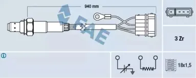 77112 FAE Лямбда-зонд 77112 FAE Лямбда-зонд