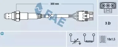 77116 FAE Лямбда-зонд 77116 FAE Лямбда-зонд