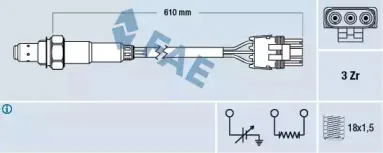 77118 FAE Лямбда-зонд 77118 FAE Лямбда-зонд