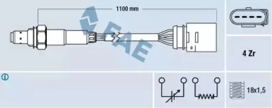 77140 FAE Лямбда-зонд 77140 FAE Лямбда-зонд