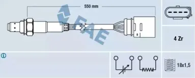 77150 FAE Лямбда-зонд 77150 FAE Лямбда-зонд
