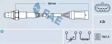 77152 FAE Лямбда-зонд 77152 FAE Лямбда-зонд
