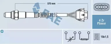 77154 FAE Лямбда-зонд 77154 FAE Лямбда-зонд
