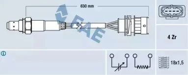 77156 FAE Лямбда-зонд 77156 FAE Лямбда-зонд