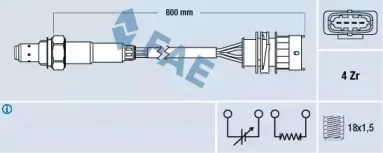 77157 FAE Лямбда-зонд 77157 FAE Лямбда-зонд