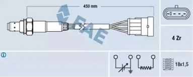 77159 FAE Лямбда-зонд 77159 FAE Лямбда-зонд