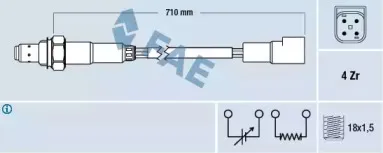 77169 FAE Лямбда-зонд 77169 FAE Лямбда-зонд