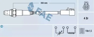 77170 FAE Лямбда-зонд 77170 FAE Лямбда-зонд
