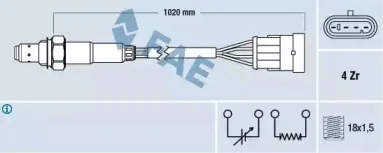 77192 FAE Лямбда-зонд 77192 FAE Лямбда-зонд