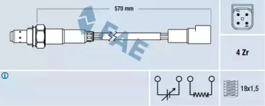 77212 FAE Лямбда-зонд 77212 FAE Лямбда-зонд