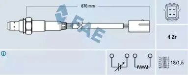 77214 FAE Лямбда-зонд 77214 FAE Лямбда-зонд