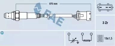 77306 FAE Лямбда-зонд 77306 FAE Лямбда-зонд