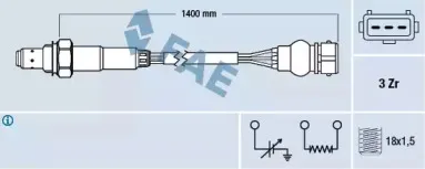 77317 FAE Лямбда-зонд 77317 FAE Лямбда-зонд