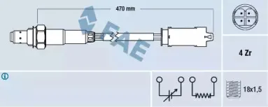 77326 FAE Лямбда-зонд 77326 FAE Лямбда-зонд