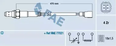 77331 FAE Лямбда-зонд 77331 FAE Лямбда-зонд