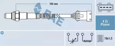 77449 FAE Лямбда-зонд 77449 FAE Лямбда-зонд