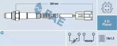 77452 FAE Лямбда-зонд 77452 FAE Лямбда-зонд