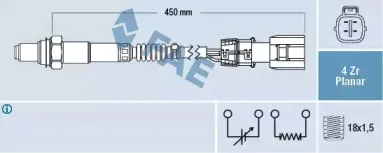 77490 FAE Лямбда-зонд 77490 FAE Лямбда-зонд