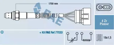 77903 FAE Лямбда-зонд 77903 FAE Лямбда-зонд