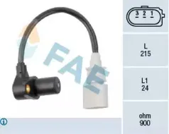 79048 FAE Датчик частоты вращения, управление двигателем 79048 FAE Датчик частоты вращения, управление двигателем