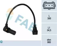 79071 FAE Датчик частоты вращения, управление двигателем 79071 FAE Датчик частоты вращения, управление двигателем