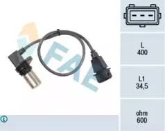 79072 FAE Датчик частоты вращения, управление двигателем 79072 FAE Датчик частоты вращения, управление двигателем
