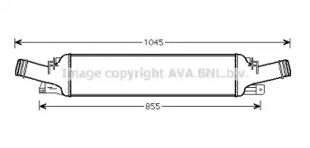 AI4294 AVA QUALITY COOLING Интеркулер AI4294 AVA QUALITY COOLING Интеркулер