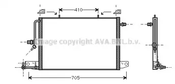 AI5117 AVA QUALITY COOLING Конденсатор, кондиционер AI5117 AVA QUALITY COOLING Конденсатор, кондиционер